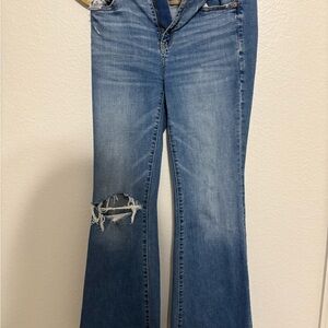 American Eagle Outfitters Blue Flare Jeans